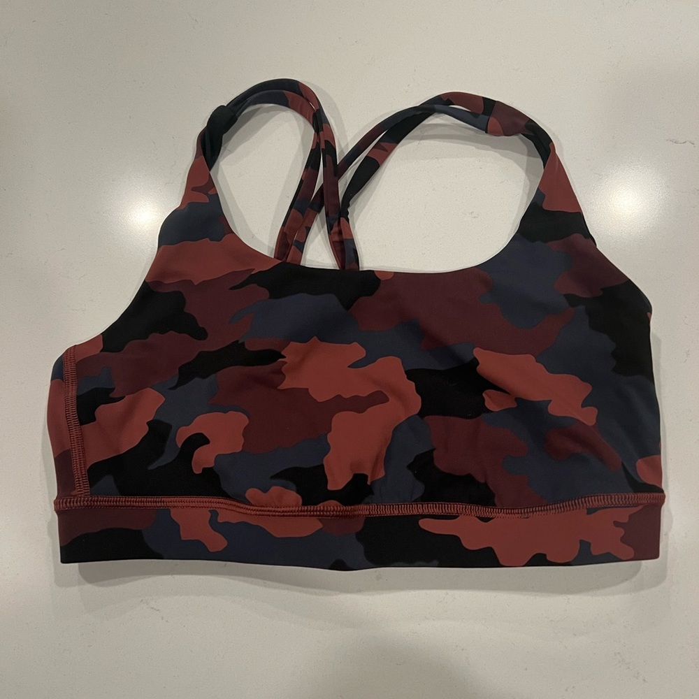 Lululemon Heritage 365 Camo Sports Bra